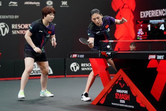 盛世娱乐-陈熠/蒯曼实现逆转 赢新加坡大满贯女双首秀胜利